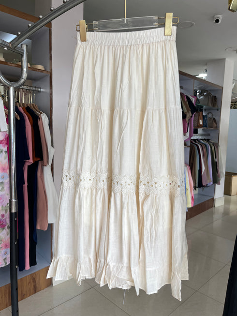 Cotton Lacey Layer Skirts